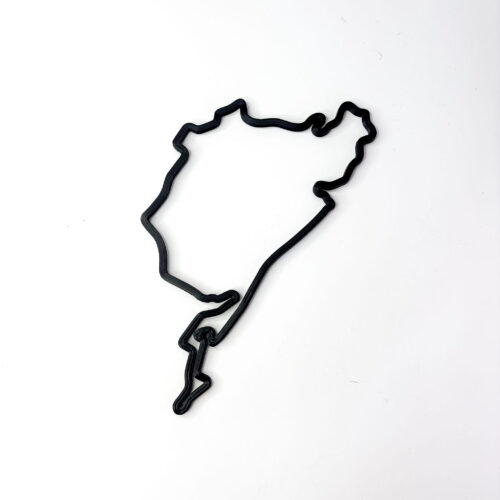 Pista Decorativa - Track Map 3D 20cm x 6mm